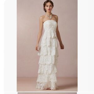 Anthropologie BHLDN x Sue Wong Joss Tiered Lace